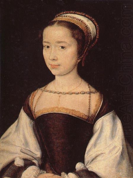 A Young Lady, CORNEILLE DE LYON